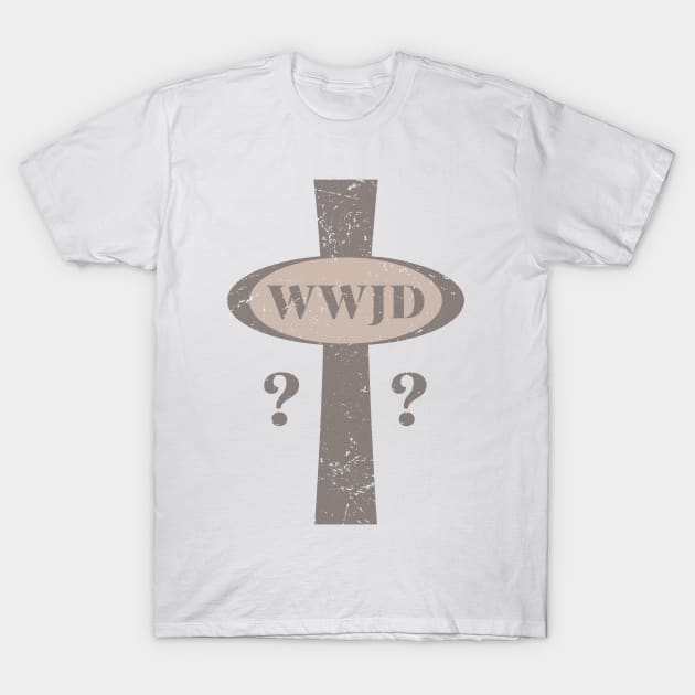 WWJD T-Shirt by Morg City